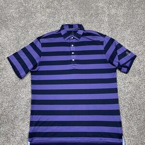 Johnnie O Polo Shirt Mens‎ XL Purple Golf Performance Contra Costa Country Club